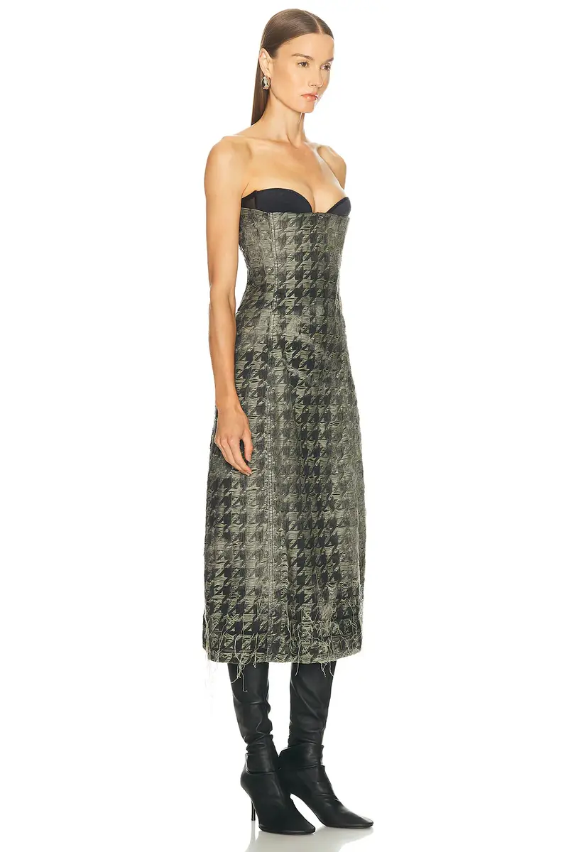 Diesel Strapless Midi Dress | Thumbnail 2 Diesel Strapless Midi Dress | Thumbnail 2