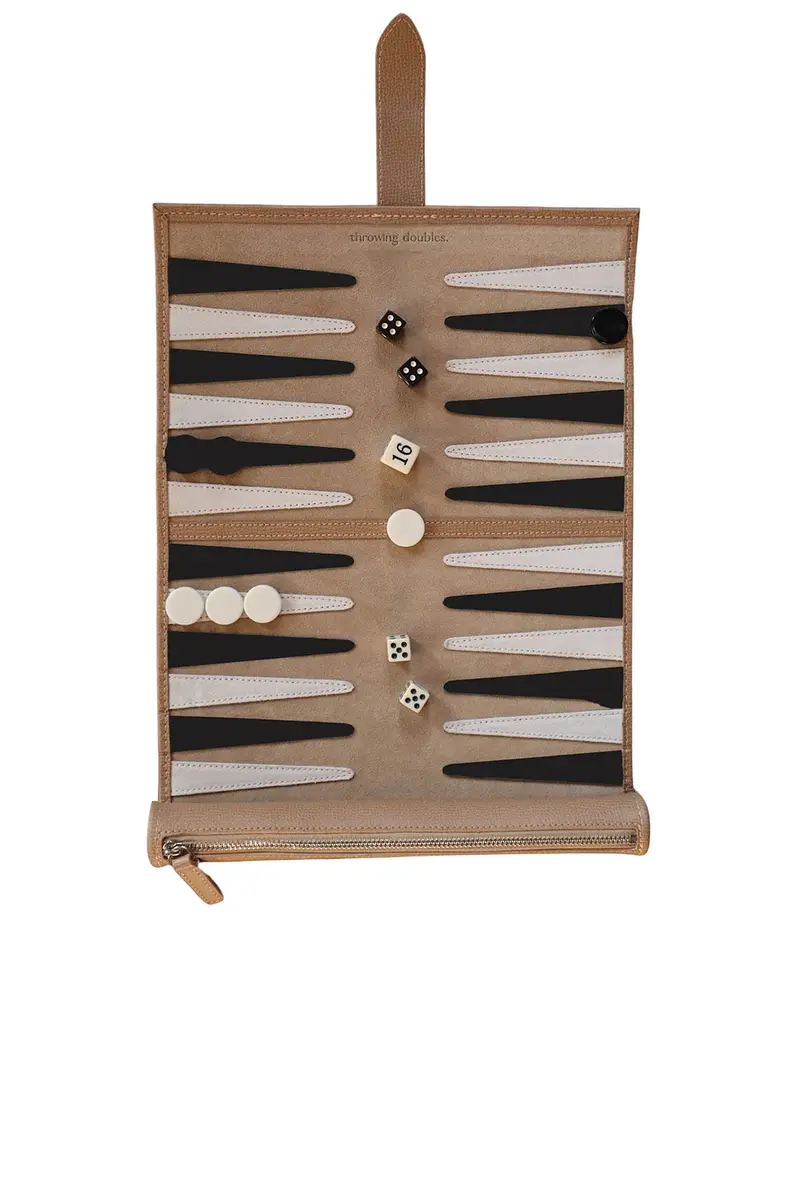 Throwing Doubles Manhattan Travel Backgammon Board | Thumbnail 3 Throwing Doubles Manhattan Travel Backgammon Board | Thumbnail 3
