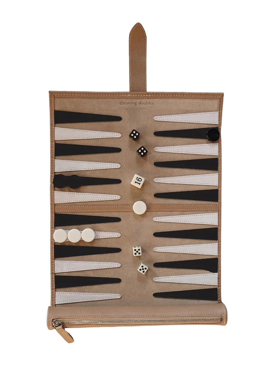 Throwing Doubles Manhattan Travel Backgammon Board