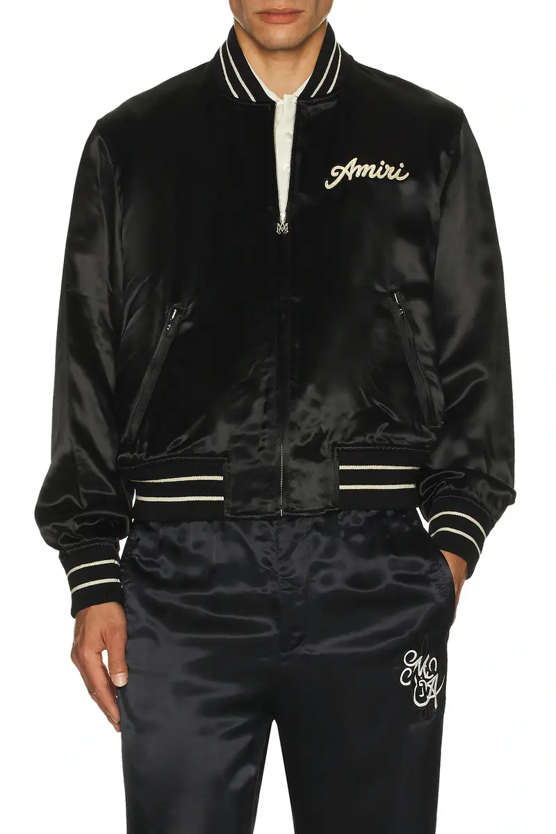 AMIRI Club Amiri Bomber Jacket | Thumbnail 4 AMIRI Club Amiri Bomber Jacket | Thumbnail 4