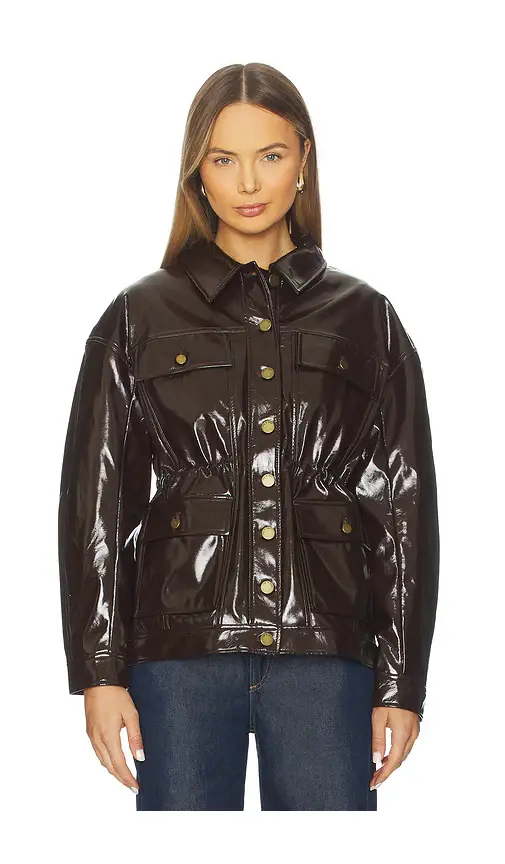 rag & bone Amy Faux Patent Leather Jacket | Thumbnail 2 rag & bone Amy Faux Patent Leather Jacket | Thumbnail 2