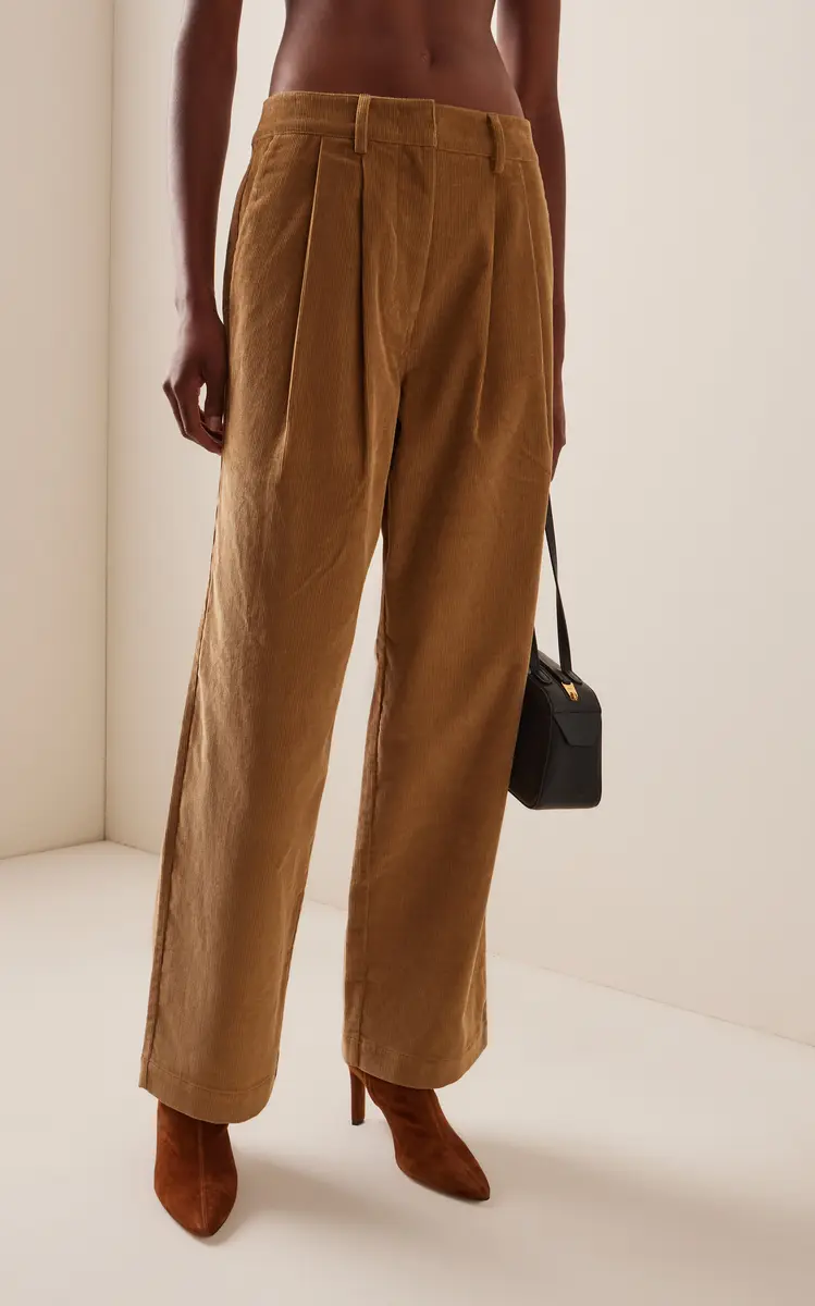 Co Cotton Corduroy Wide Leg Pants | Thumbnail 3