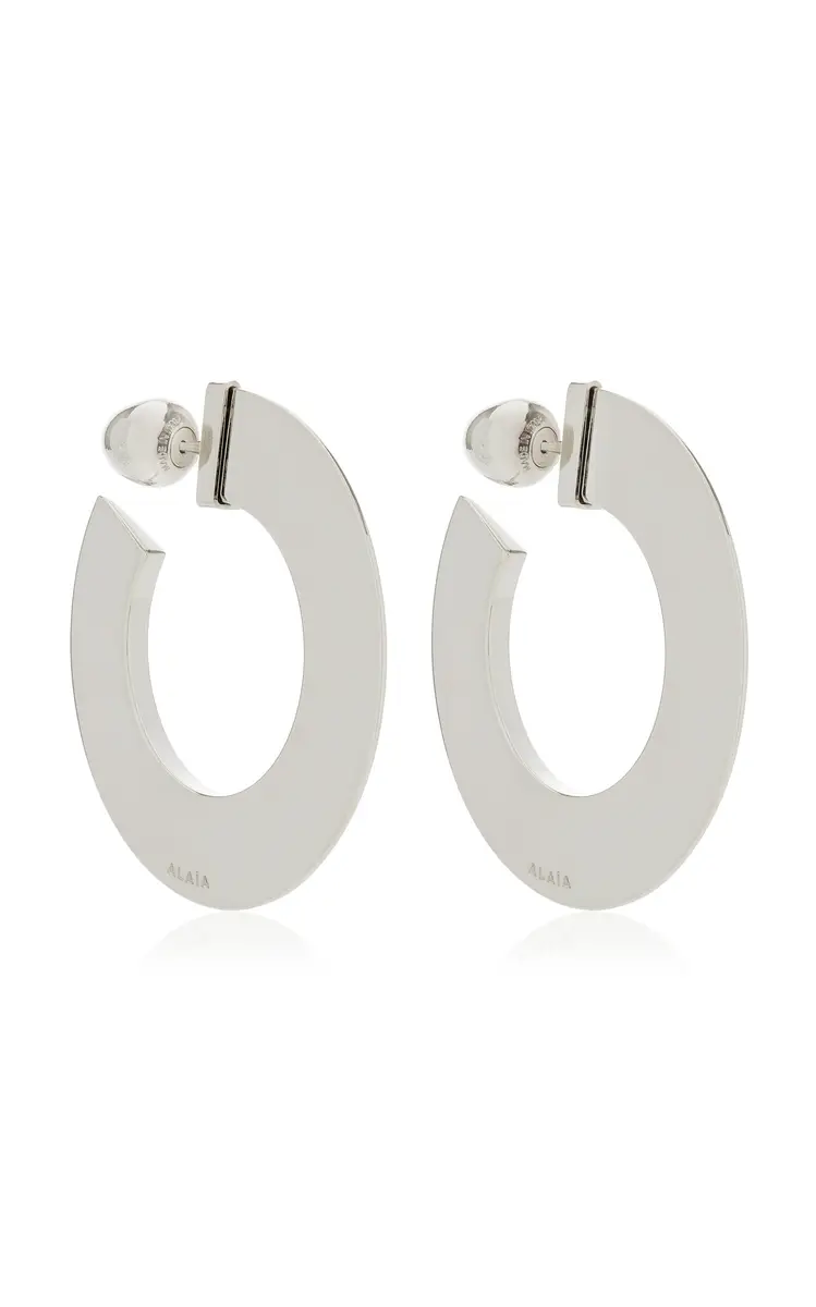 ALAÏA Blade Hoops S | Image 1 ALAÏA Blade Hoops S | Image 1