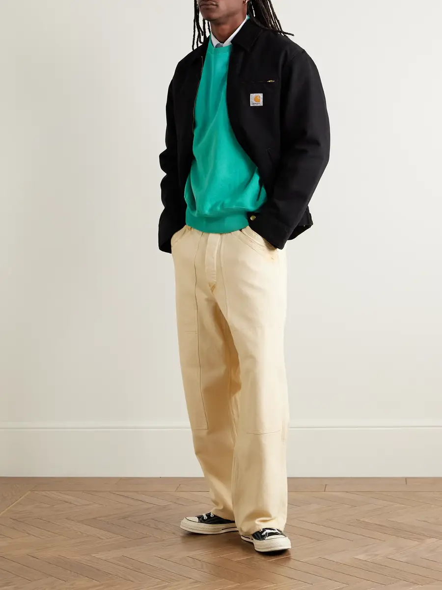 A.PRESSE Vintage Cotton-Jersey Sweatshirt - Men | Thumbnail 2