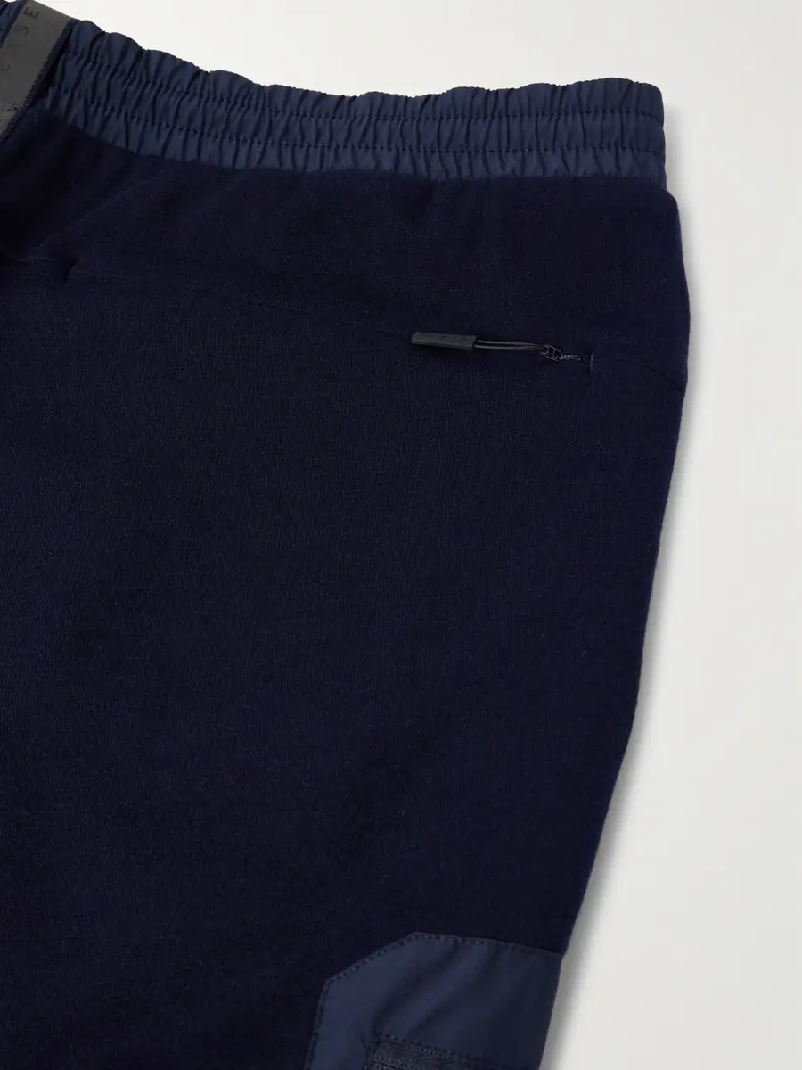 Sease Straight-Leg Shell-Trimmed Wool-Blend Drawstring Trousers - Men | Thumbnail 5 Sease Straight-Leg Shell-Trimmed Wool-Blend Drawstring Trousers - Men | Thumbnail 5