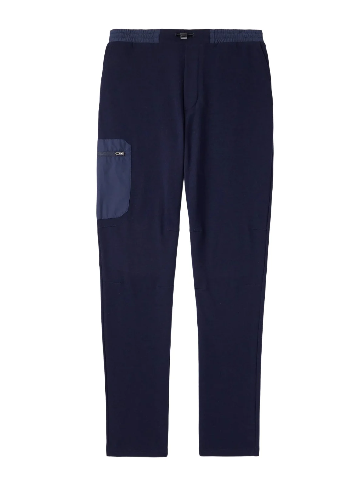 Straight-Leg Shell-Trimmed Wool-Blend Drawstring Trousers - Men Straight-Leg Shell-Trimmed Wool-Blend Drawstring Trousers - Men