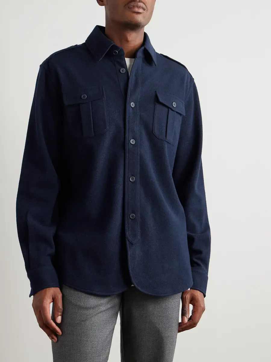 Sease Wool-Blend Shirt - Men | Thumbnail 3 Sease Wool-Blend Shirt - Men | Thumbnail 3