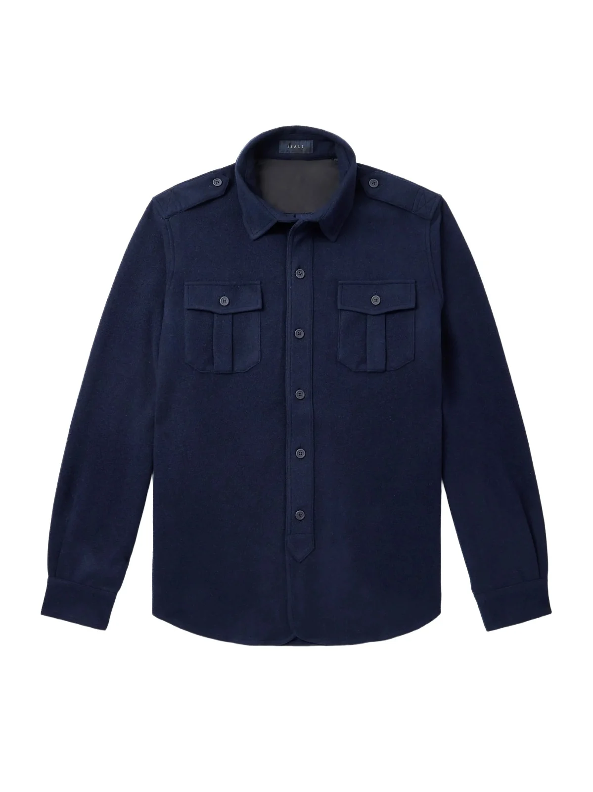Wool-Blend Shirt - Men Wool-Blend Shirt - Men