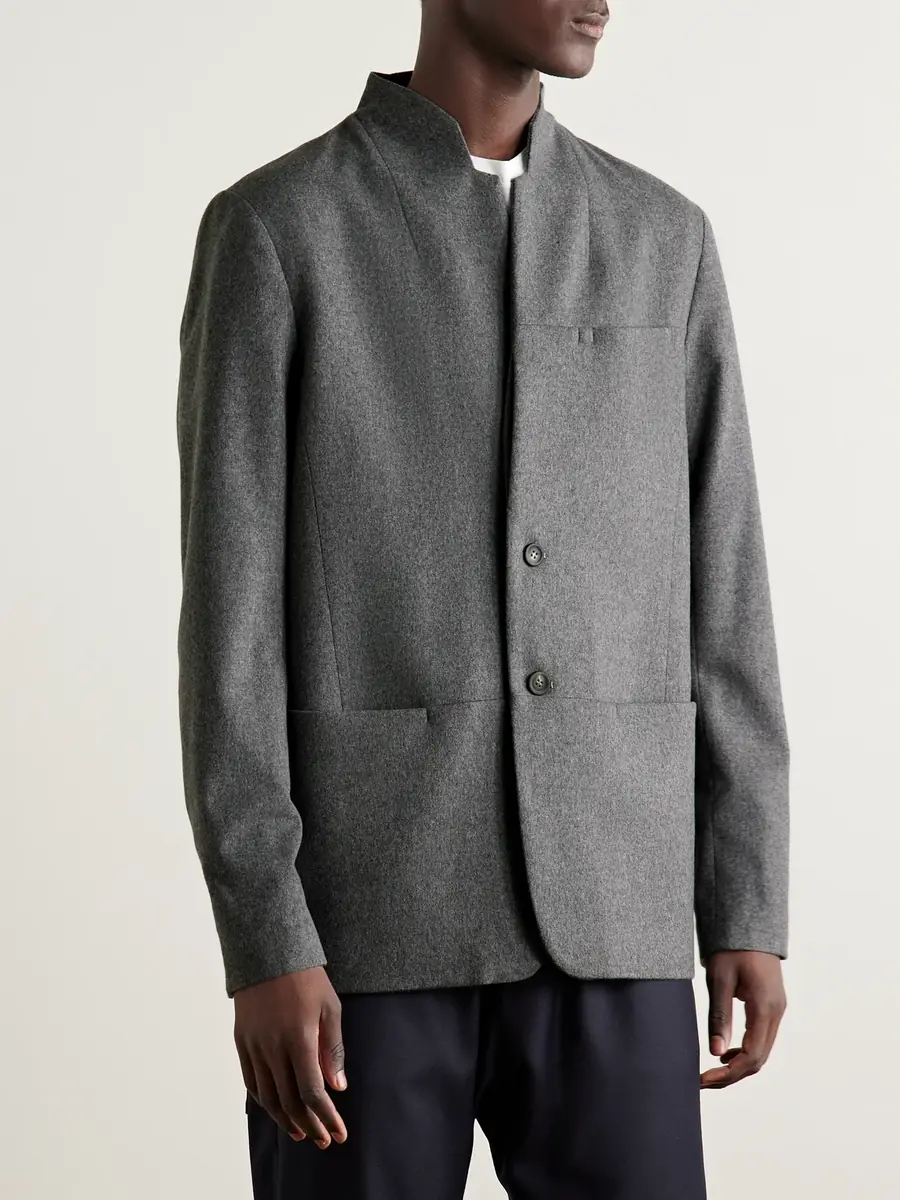 Sease Ellen 2.0 Unstructured Wish® Virgin Wool and Cashmere-Blend Felt Blazer - Men | Thumbnail 3 Sease Ellen 2.0 Unstructured Wish® Virgin Wool and Cashmere-Blend Felt Blazer - Men | Thumbnail 3