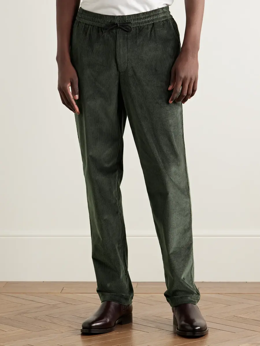 Sease Mindset Slim-Fit Cotton-Blend Corduroy Drawstring Trousers - Men | Thumbnail 3 Sease Mindset Slim-Fit Cotton-Blend Corduroy Drawstring Trousers - Men | Thumbnail 3