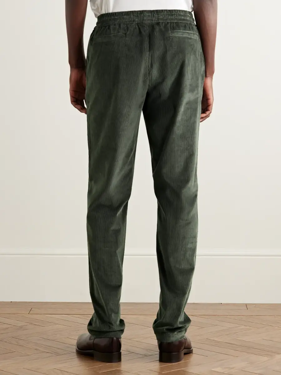 Sease Mindset Slim-Fit Cotton-Blend Corduroy Drawstring Trousers - Men | Thumbnail 4 Sease Mindset Slim-Fit Cotton-Blend Corduroy Drawstring Trousers - Men | Thumbnail 4