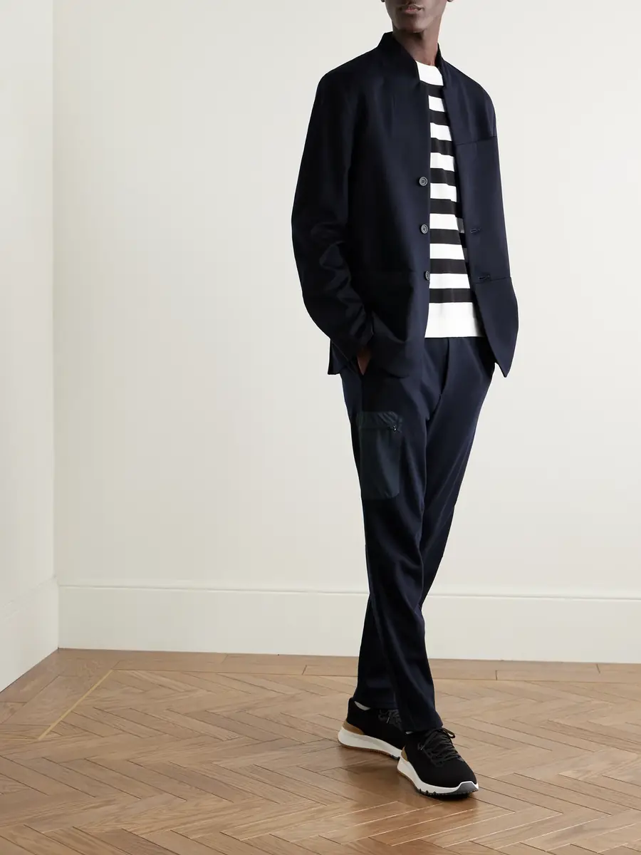 Sease Ellen 2.0 Unstructured Wish® Virgin Wool and Cashmere-Blend Felt Blazer - Men | Thumbnail 2 Sease Ellen 2.0 Unstructured Wish® Virgin Wool and Cashmere-Blend Felt Blazer - Men | Thumbnail 2