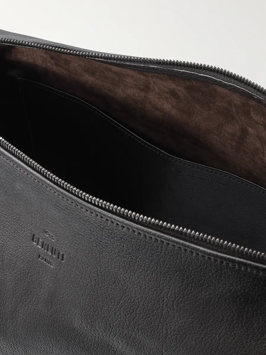 Berluti Un Jour Textured-Leather Messenger Bag - Men | Thumbnail 5