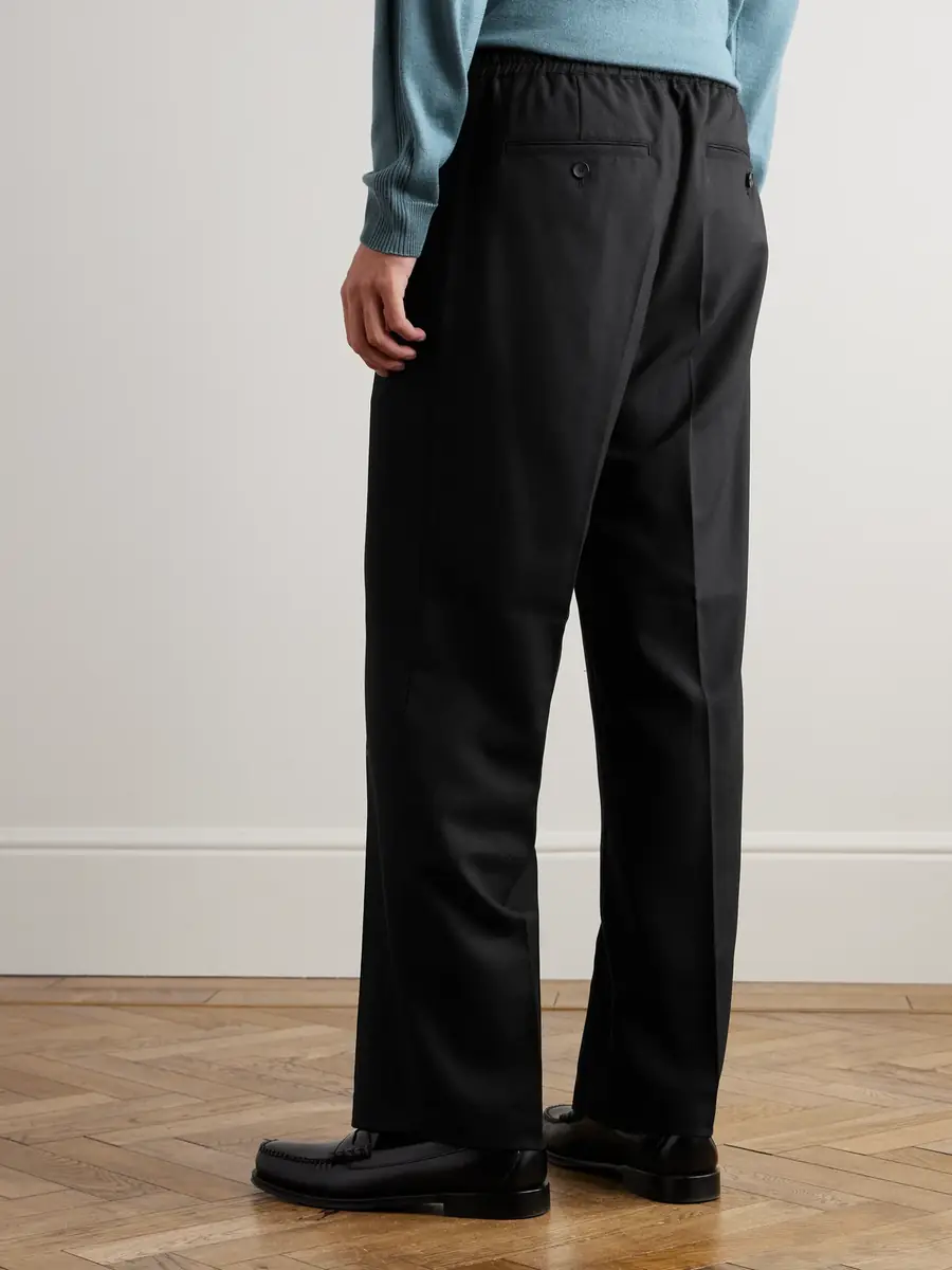 MR P. Arthur Wide-Leg Woven Drawstring Trousers - Men | Thumbnail 4 MR P. Arthur Wide-Leg Woven Drawstring Trousers - Men | Thumbnail 4