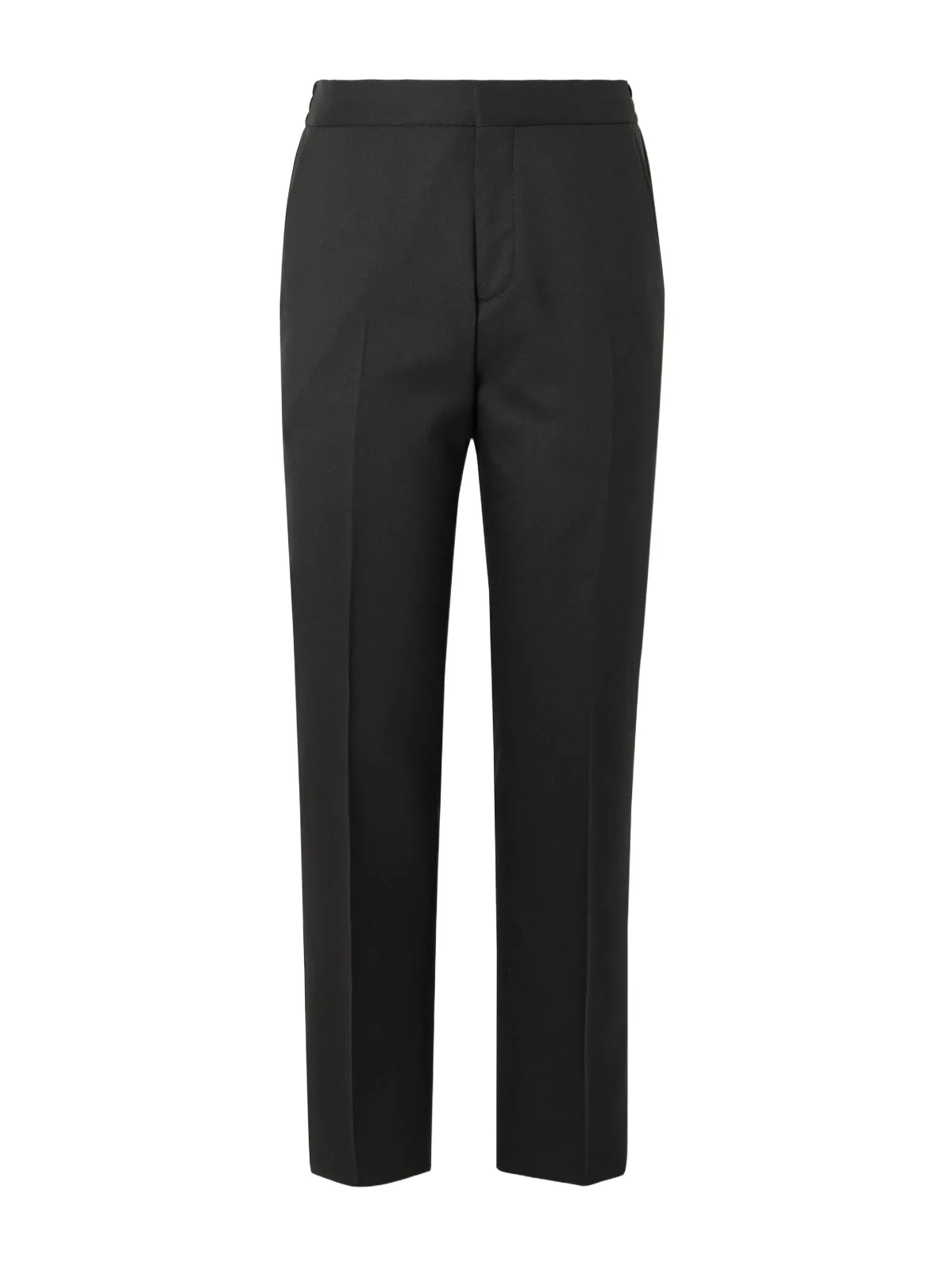 Tapered Wool Tuxedo Trousers - Men