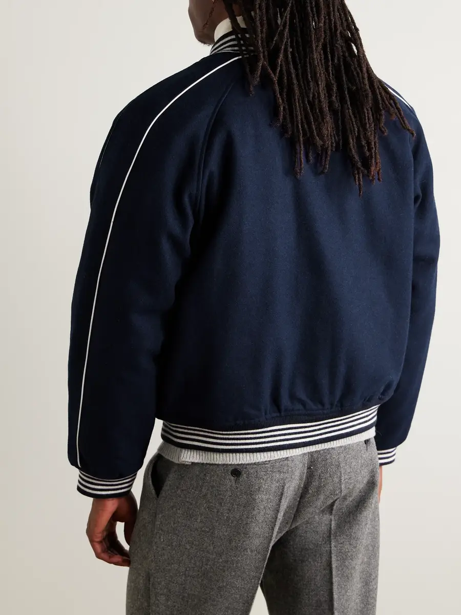 Aimé Leon Dore Wool-Blend Varsity Jacket - Men | Thumbnail 3