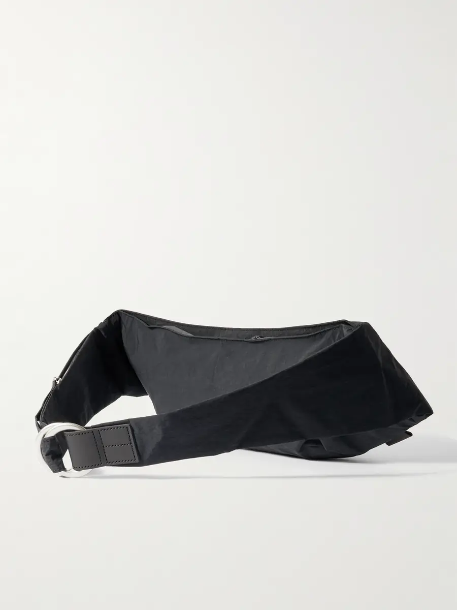 Master-Piece Sash Leather-Trimmed Coated-Nylon Sling Bag - Men | Thumbnail 3 Master-Piece Sash Leather-Trimmed Coated-Nylon Sling Bag - Men | Thumbnail 3