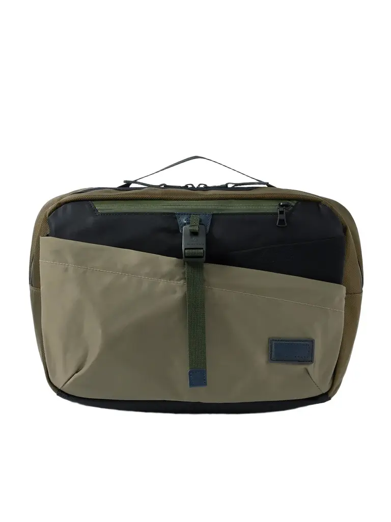 Master-Piece Scramble Shell and Nylon Oxford Messenger Bag - Men | Image 1 Master-Piece Scramble Shell and Nylon Oxford Messenger Bag - Men | Image 1