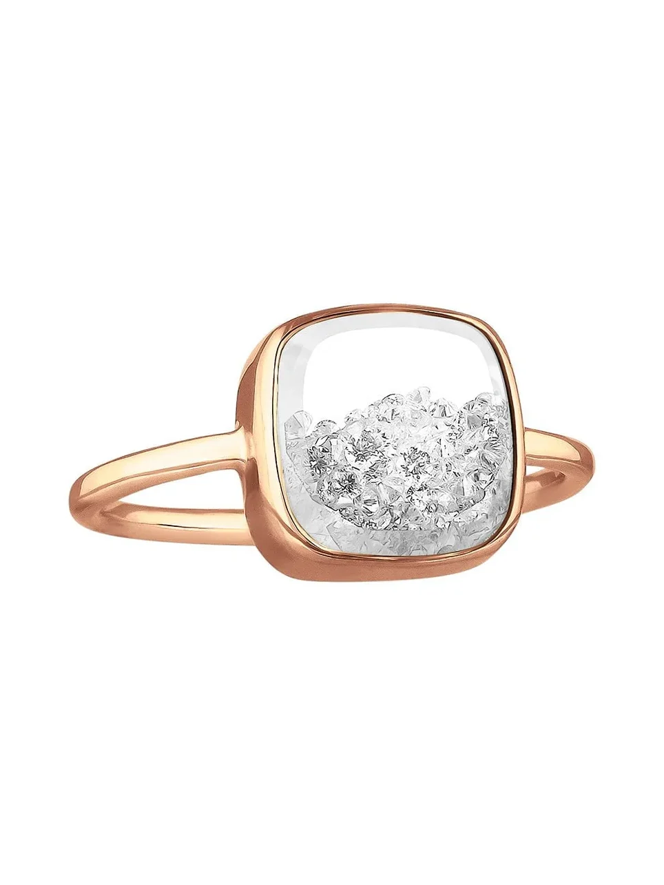 Core Diamond Shaker Ring