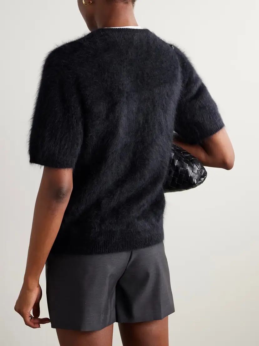 Lisa Yang Lovisa Brushed-cashmere Sweater | Thumbnail 3 Lisa Yang Lovisa Brushed-cashmere Sweater | Thumbnail 3