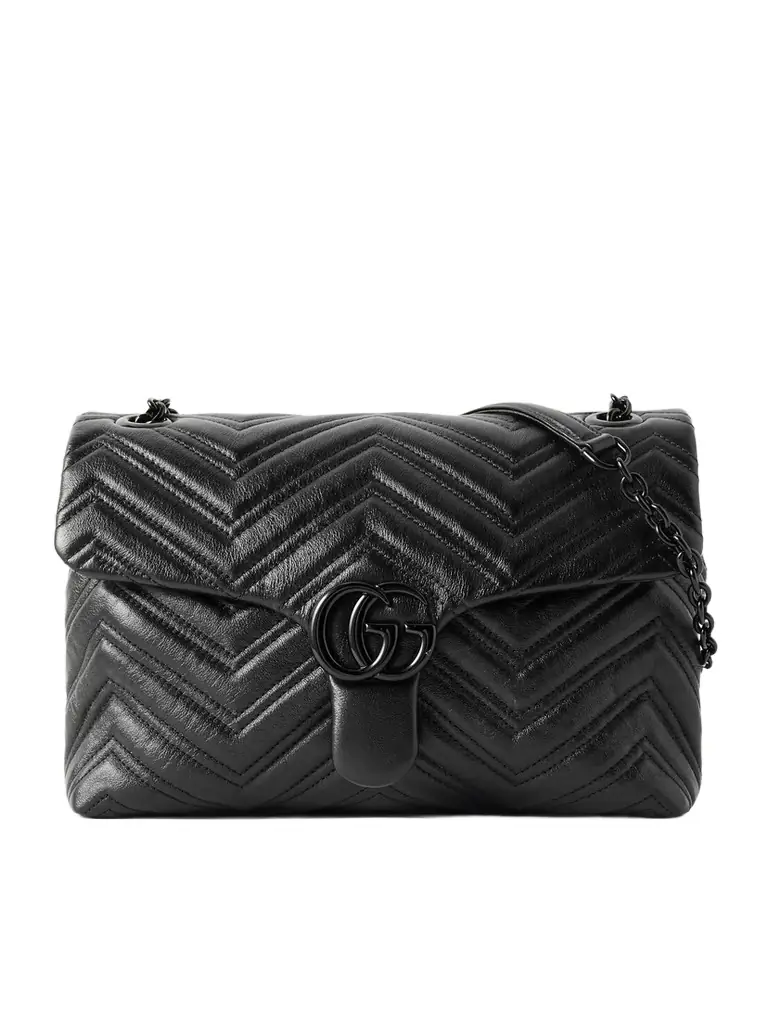 Gucci Gg Marmont Quilted Leather Shoulder Bag | Image 1 Gucci Gg Marmont Quilted Leather Shoulder Bag | Image 1