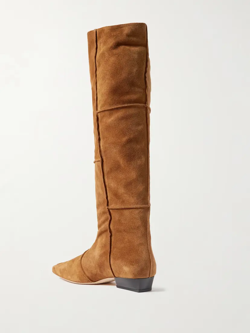 Staud Wally Suede Knee Boots | Thumbnail 3