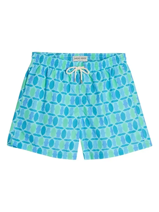 Abstract Swim Trunks Abstract Swim Trunks