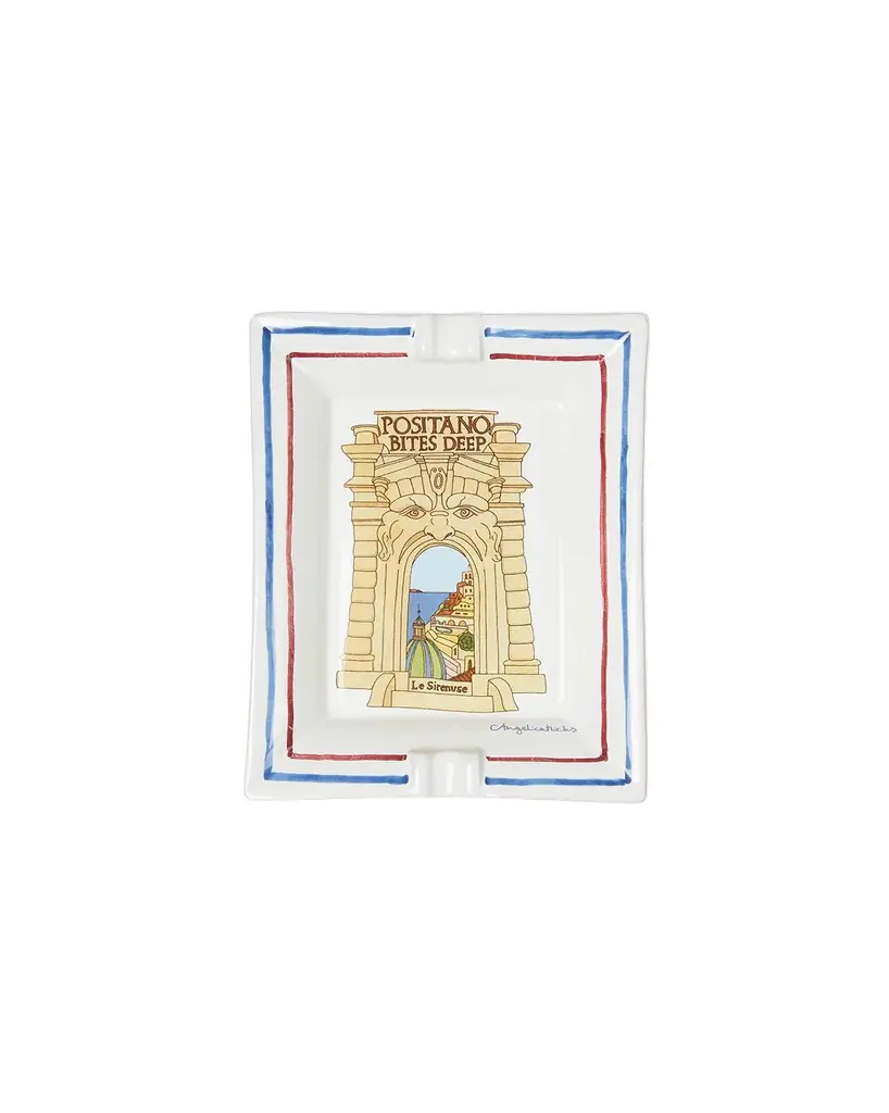 Emporio Sirenuse Angelica Hicks X Le Sirenuse Ashtray Multi | Image 1 Emporio Sirenuse Angelica Hicks X Le Sirenuse Ashtray Multi | Image 1