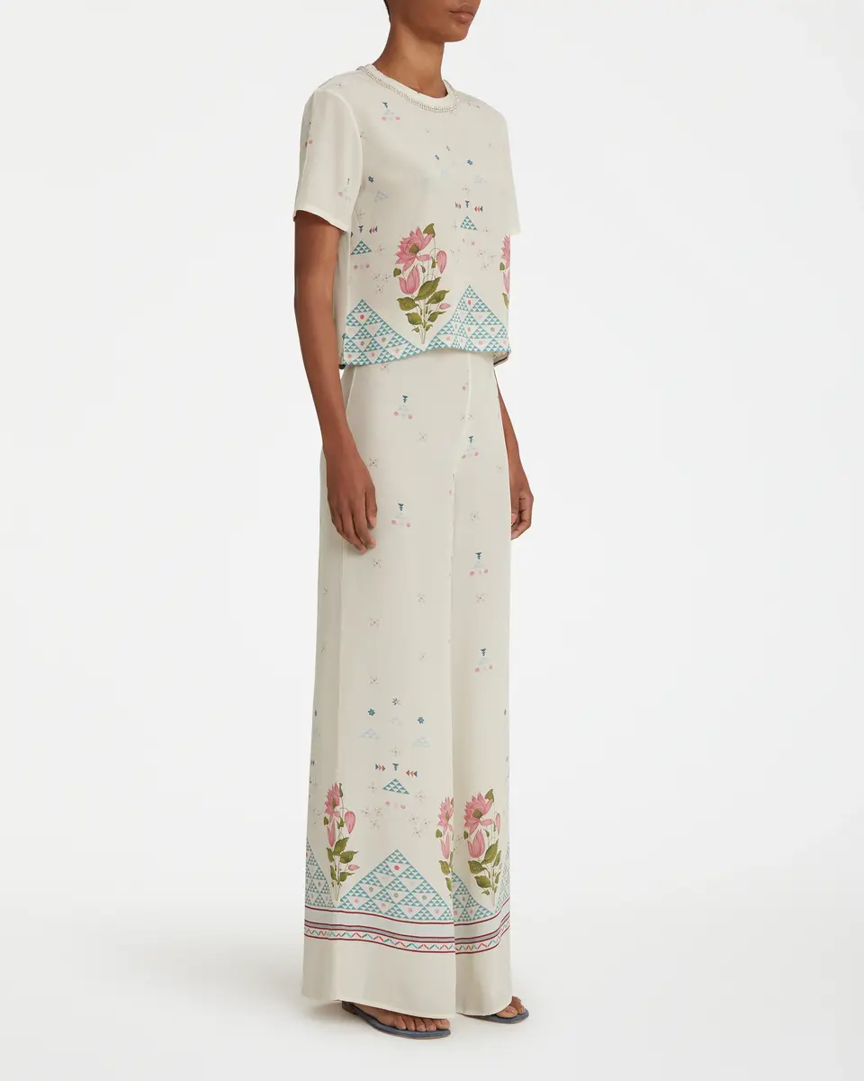 Emporio Sirenuse Blair Trousers in Indian Rose Print | Thumbnail 3 Emporio Sirenuse Blair Trousers in Indian Rose Print | Thumbnail 3