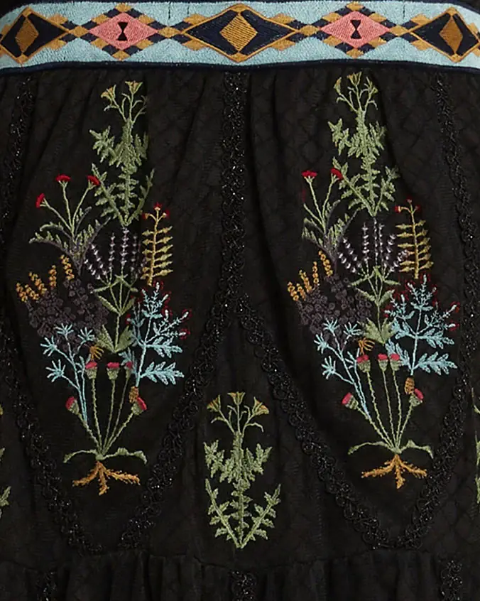 Emporio Sirenuse Clelia Dress with Agra Embroidery | Thumbnail 5 Emporio Sirenuse Clelia Dress with Agra Embroidery | Thumbnail 5