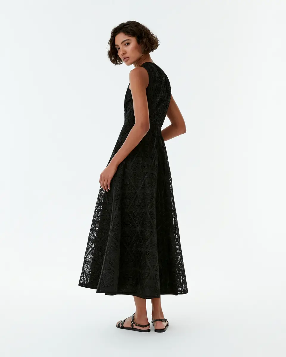 Emporio Sirenuse Clodette Dress in Macramè | Thumbnail 3 Emporio Sirenuse Clodette Dress in Macramè | Thumbnail 3