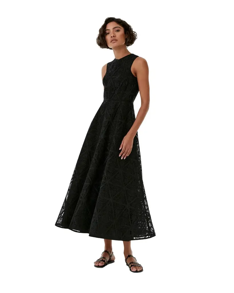 Emporio Sirenuse Clodette Dress in Macramè