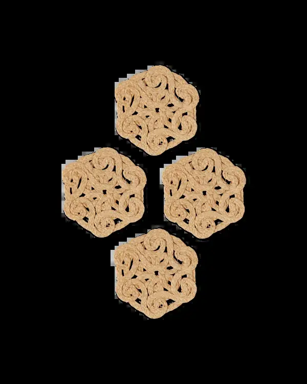 Emporio Sirenuse Coasters - Set of 4 | Image 1 Emporio Sirenuse Coasters - Set of 4 | Image 1