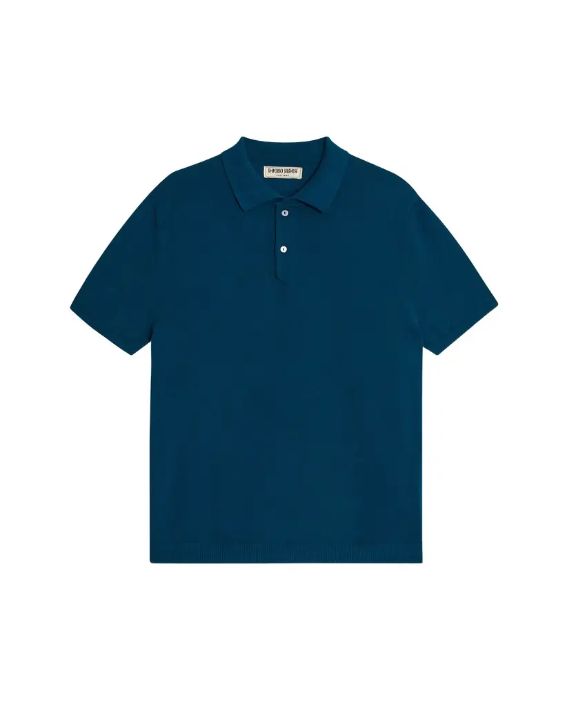 Cotton knit Polo Shirt Cotton knit Polo Shirt