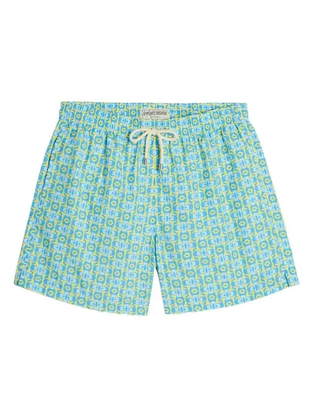 Crosses & Tails Swim Trunks