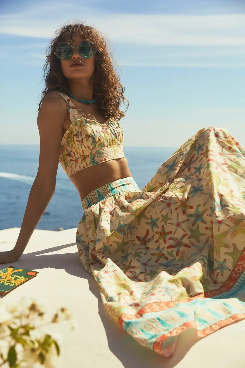 Emporio Sirenuse Dalia Top In Sea Stars | Thumbnail 12 Emporio Sirenuse Dalia Top In Sea Stars | Thumbnail 12