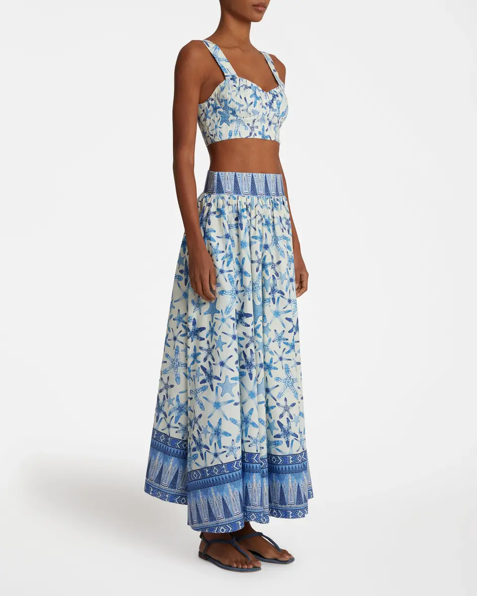 Emporio Sirenuse Dalia Top In Sea Stars | Thumbnail 3 Emporio Sirenuse Dalia Top In Sea Stars | Thumbnail 3