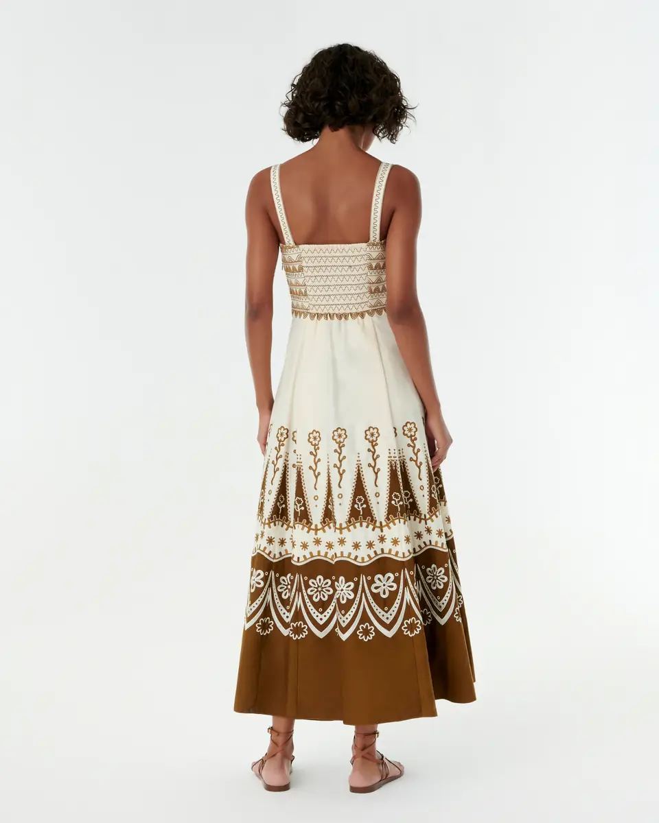 Emporio Sirenuse Elida Dress with Alabama Embroidery | Thumbnail 3