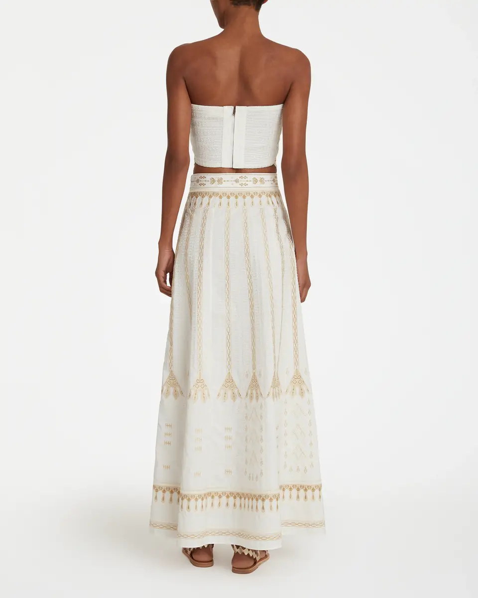 Emporio Sirenuse Flavia Top with Calliope Embroidery | Thumbnail 11 Emporio Sirenuse Flavia Top with Calliope Embroidery | Thumbnail 11