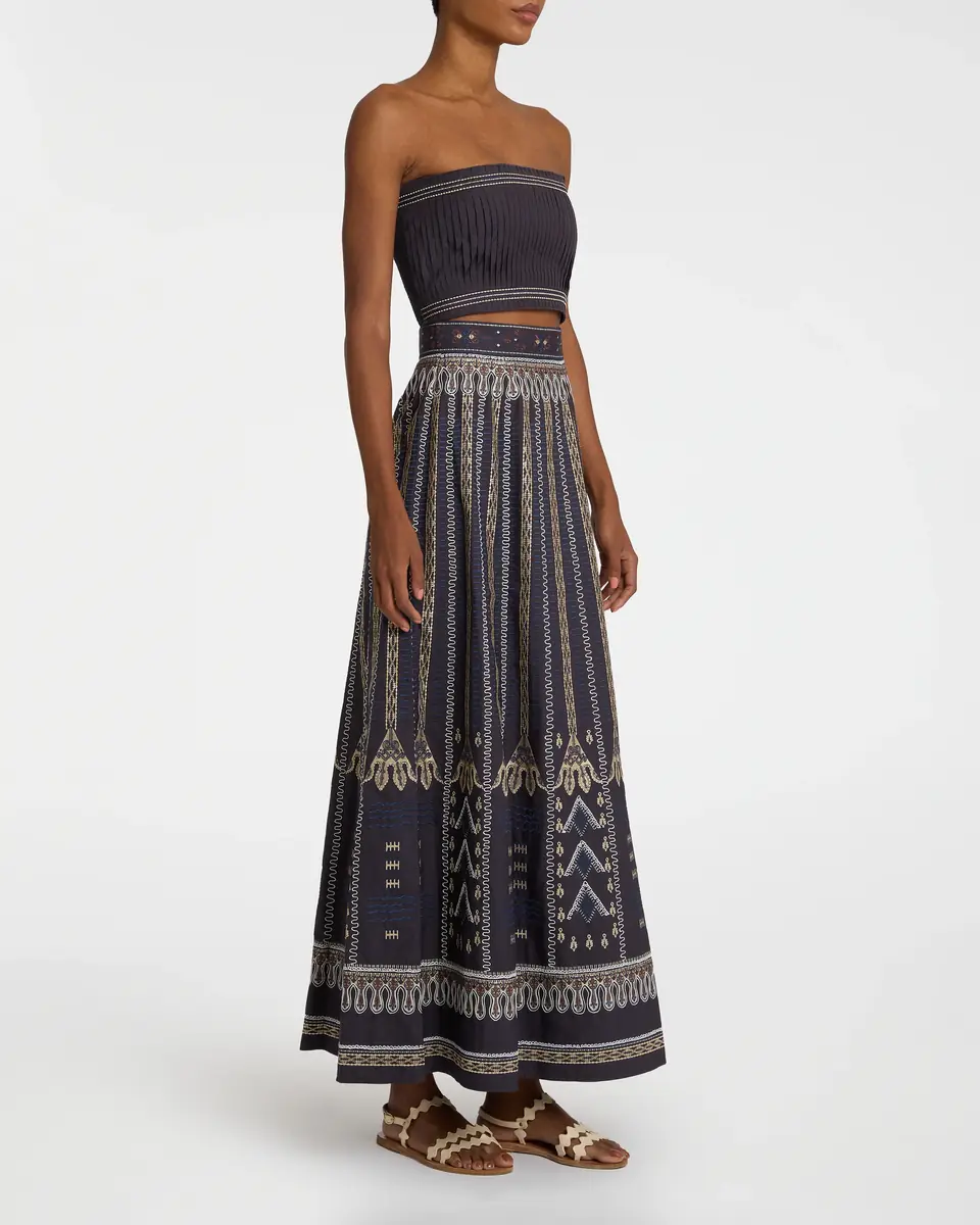 Emporio Sirenuse Flavia Top with Calliope Embroidery | Thumbnail 5 Emporio Sirenuse Flavia Top with Calliope Embroidery | Thumbnail 5