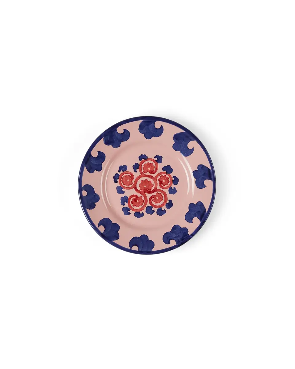 Emporio Sirenuse Flower Dessert Plate | Thumbnail 3 Emporio Sirenuse Flower Dessert Plate | Thumbnail 3