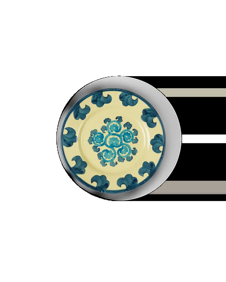 Emporio Sirenuse Flower Dessert Plate | Thumbnail 7 Emporio Sirenuse Flower Dessert Plate | Thumbnail 7