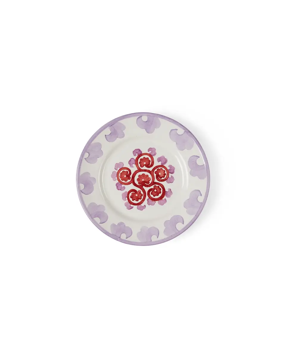 Emporio Sirenuse Flower Dessert Plate | Image 1 Emporio Sirenuse Flower Dessert Plate | Image 1