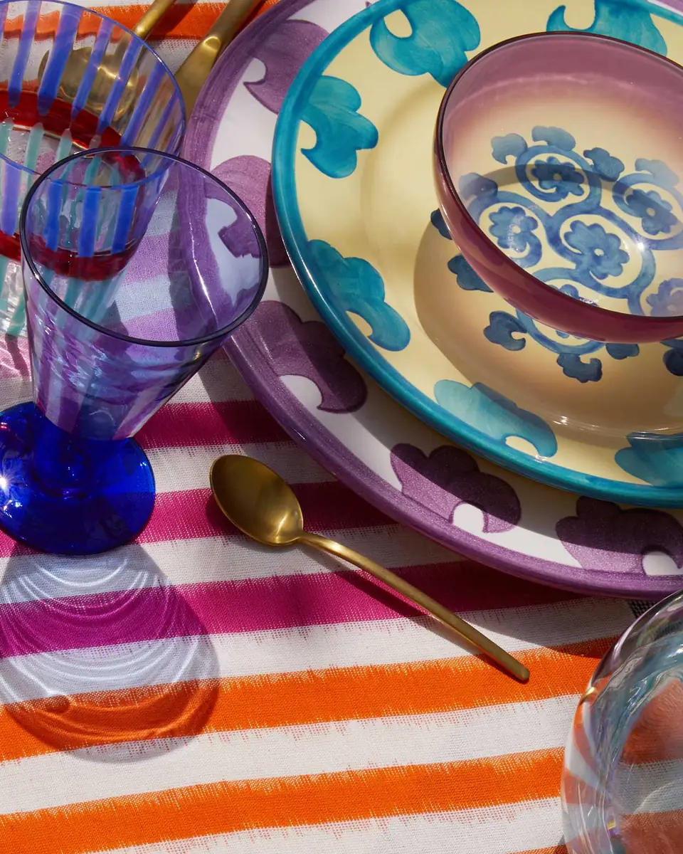 Emporio Sirenuse Flower Dinner Plate | Thumbnail 2 Emporio Sirenuse Flower Dinner Plate | Thumbnail 2