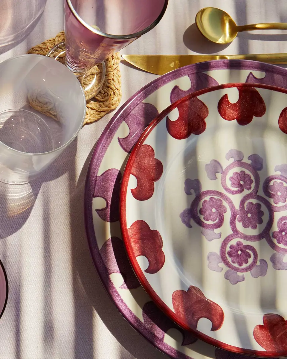Emporio Sirenuse Flower Dinner Plate | Thumbnail 8 Emporio Sirenuse Flower Dinner Plate | Thumbnail 8