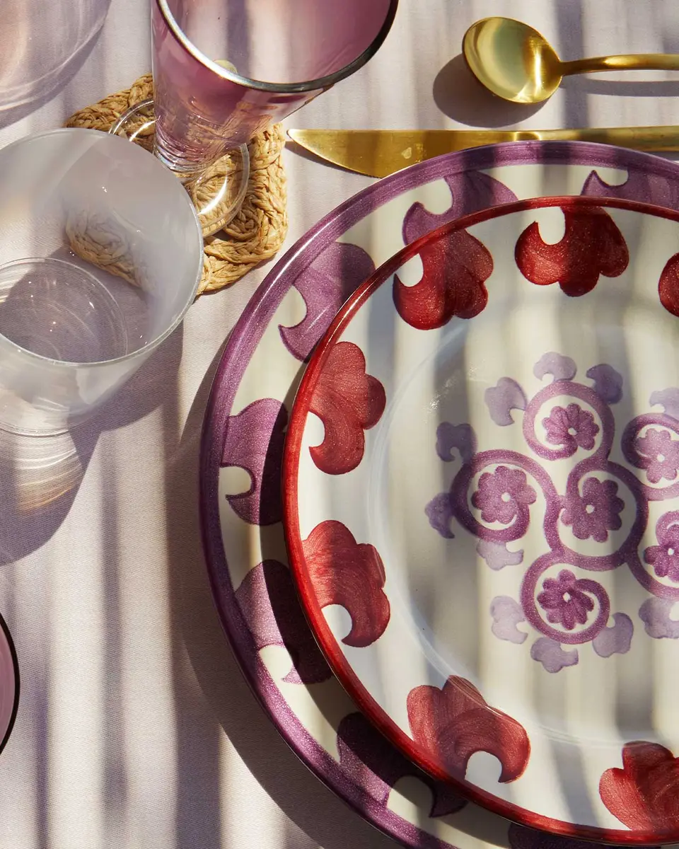 Emporio Sirenuse Flower Dinner Plate | Thumbnail 6 Emporio Sirenuse Flower Dinner Plate | Thumbnail 6