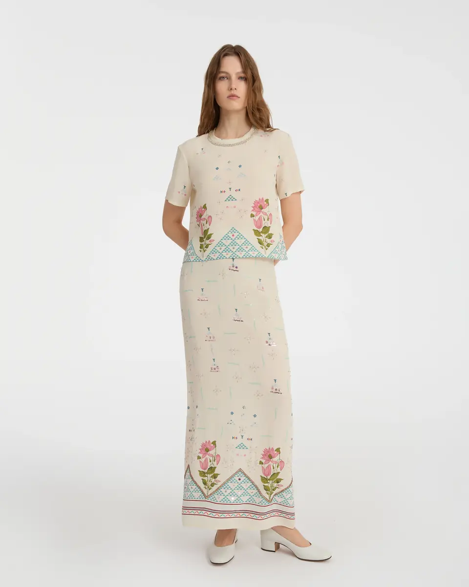 Emporio Sirenuse Gabrielle Top in Indian Rose Print | Thumbnail 3 Emporio Sirenuse Gabrielle Top in Indian Rose Print | Thumbnail 3