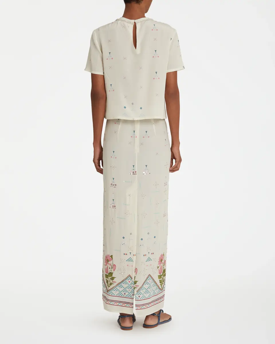 Emporio Sirenuse Gabrielle Top in Indian Rose Print | Thumbnail 6 Emporio Sirenuse Gabrielle Top in Indian Rose Print | Thumbnail 6