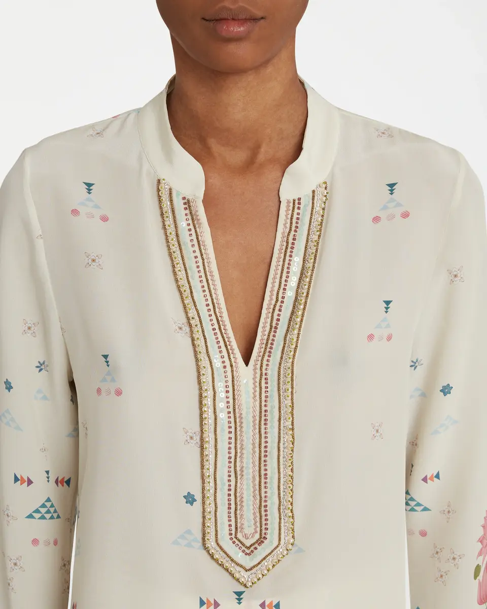 Emporio Sirenuse Jamila Tunic in Indian Rose Print | Thumbnail 5 Emporio Sirenuse Jamila Tunic in Indian Rose Print | Thumbnail 5