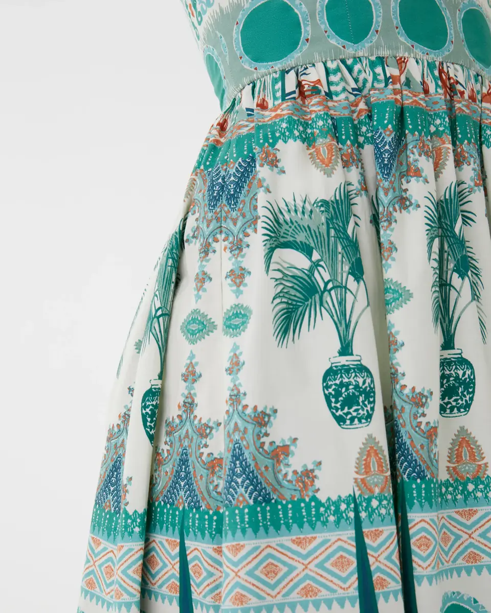 Emporio Sirenuse Johanna Dress in Tribal Botanic Print | Thumbnail 4 Emporio Sirenuse Johanna Dress in Tribal Botanic Print | Thumbnail 4